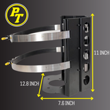 Sumatra MARINE Bracket for 20 lb. Steel BBQ Propane Tank