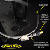 Whitney OG Bracket for 5 lb Steel Propane Tanks