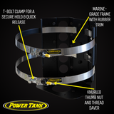 Sumatra MARINE Bracket for 20 lb. Steel BBQ Propane Tank