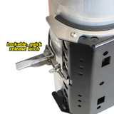 6 lb. Aluminum Propane Tank and Bracket Combo!