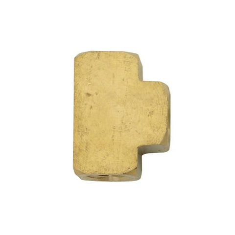 1/8" FPT x 1/8" FPT x 1/8" FPT Brass Tee