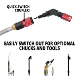 RACER RED - 100 psi Precision Digital Ventoso Modular Tire Inflator Gauge